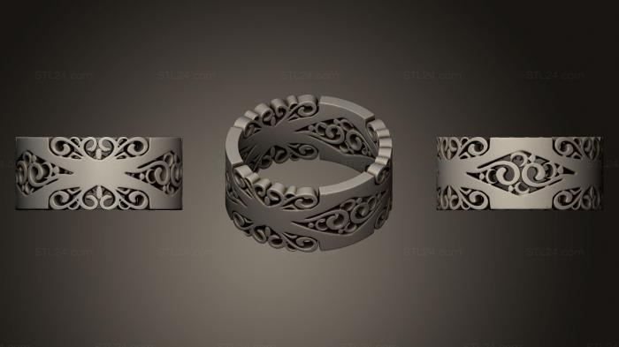 Jewelry rings (ring 116, JVLRP_0217) 3D models for cnc